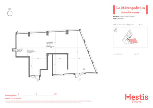 LE METROPOLITAIN  L2                                          1 rue du Colonel Dumont 38000 GRENOBLE GAINE D'EXTRACTION   190M2